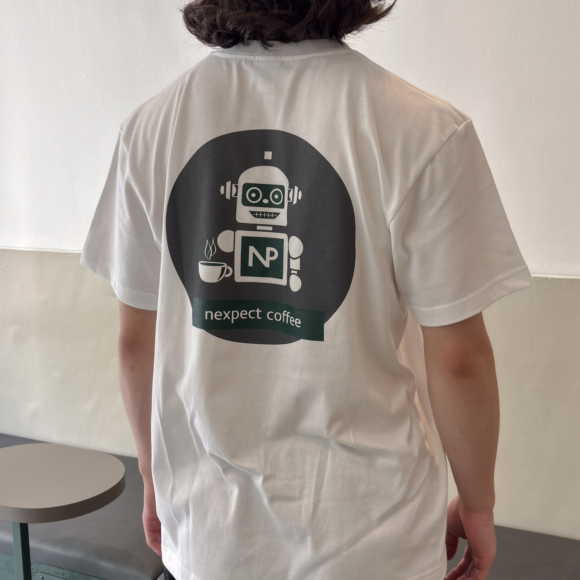 ネクスペクト Original T-Shirt (White) – KOJIMA roastworks ネクスペクト Original T-Shirt (White) – KOJIMA roastworks